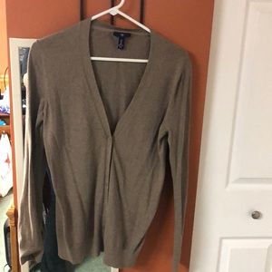 Gap medium light brown cardigan